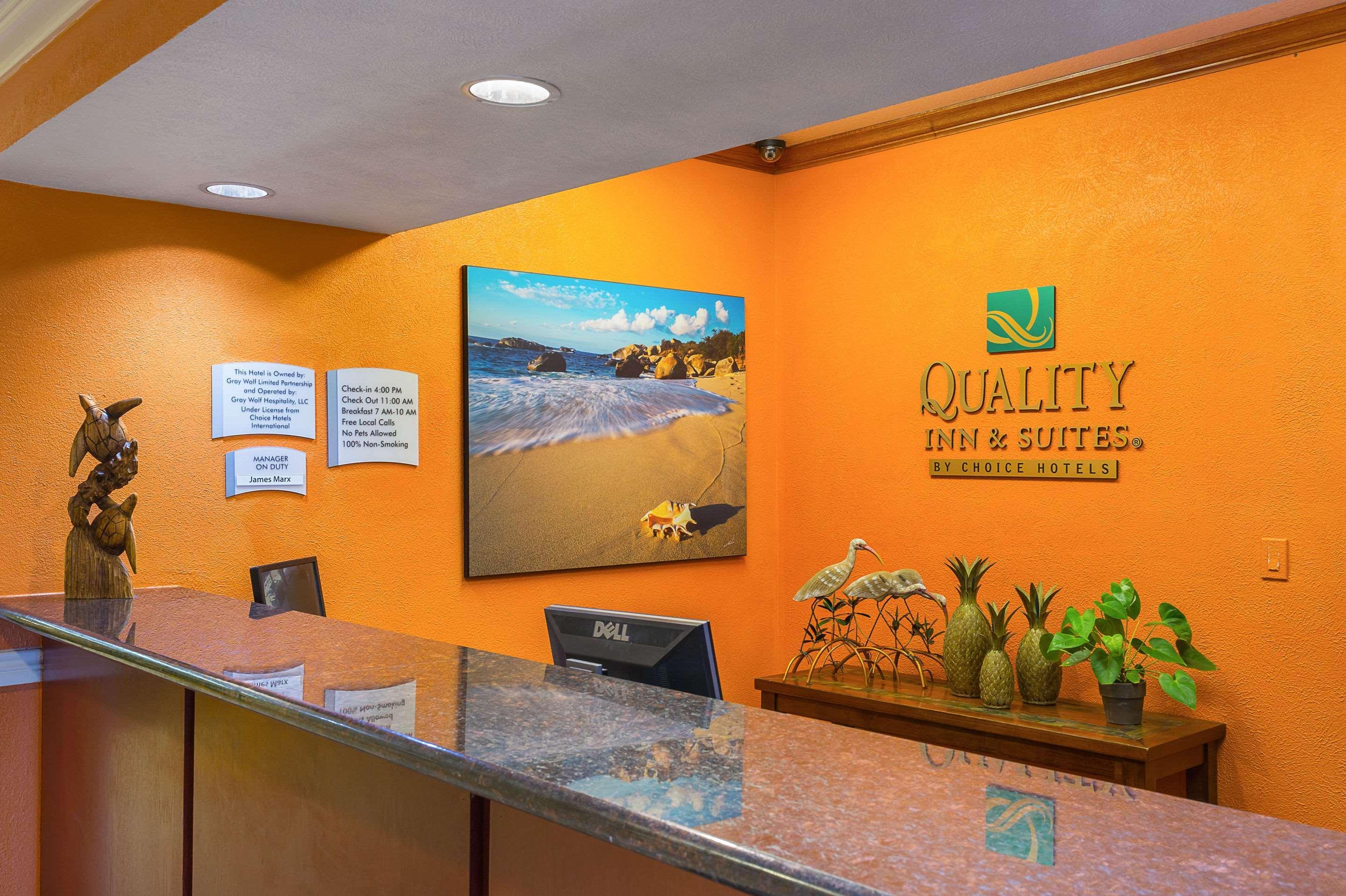 Quality Inn & Suites Galveston - Beachfront Buitenkant foto