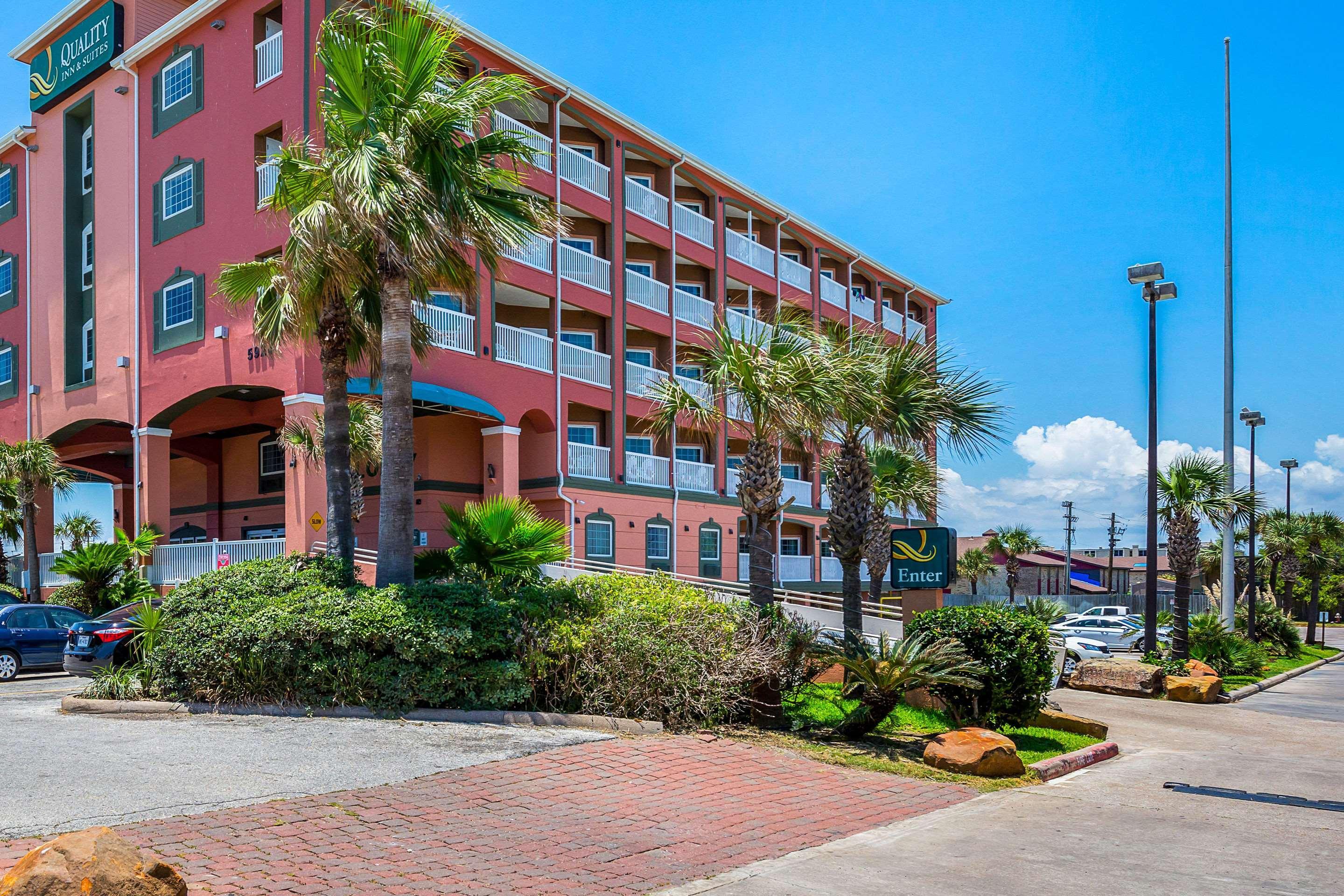 Quality Inn & Suites Galveston - Beachfront Buitenkant foto
